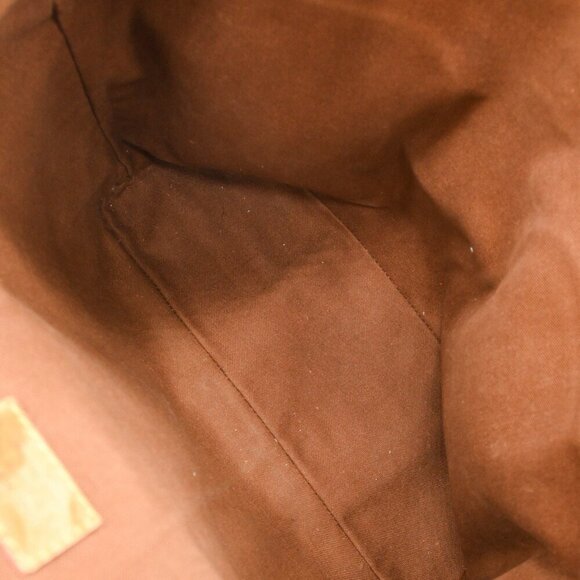 LOUIS VUITTON Brown Monogram Leather Backpack - Picture 13 of 16